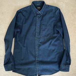 APC Denim Button Down